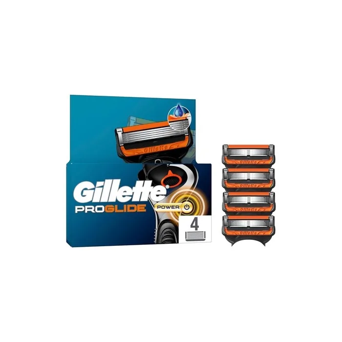 Gillette Proglide Power Replacement Blades 4 Pack - Men's Razor Blades