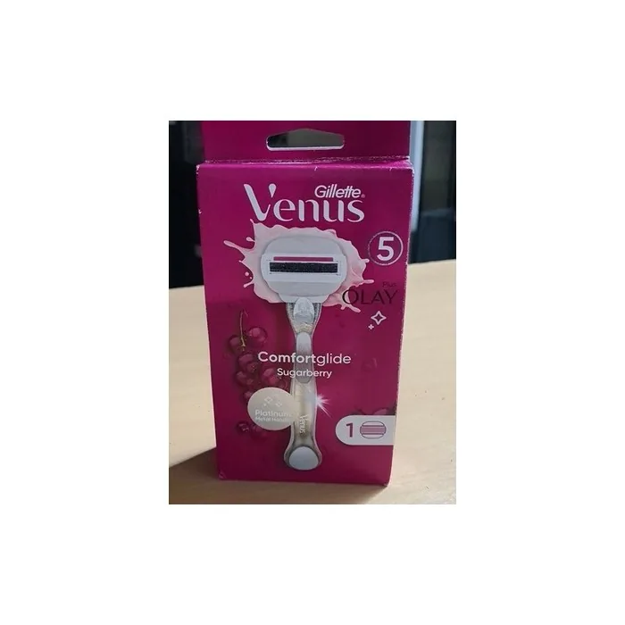 Gillette Venus Comfortglide Sugarberry Scent With Olay Platinum Grip