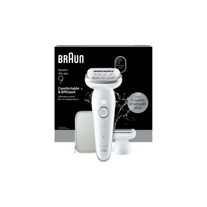 Braun Silkpil 9 Wet & Dry Epilator Silver