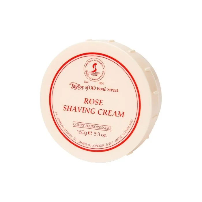 Taylor of Old Bond Street Rose Shaving Cream Bowl 150g