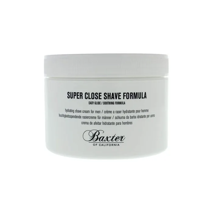 Baxter of California Super Close Shave Formula for Men Easy Glide Soothing Formula 8 Fl Oz