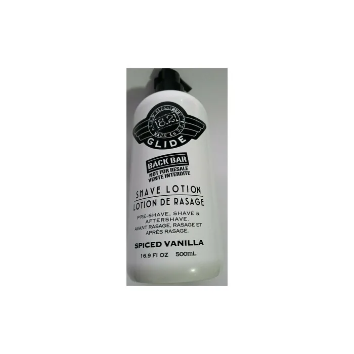 18.21 Man Made Spiced Vanilla Shave Lotion 16.9oz #GLD500