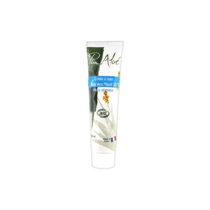 Pur Aloe Organic Shaving Cream with Aloe Vera 100ml