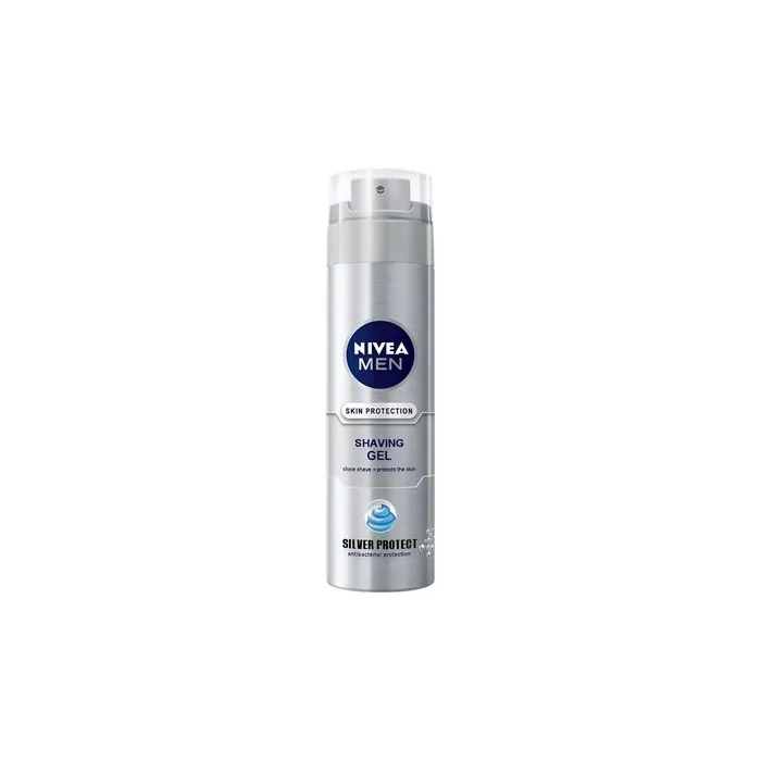 Nivea Men Shaving Gel Silver Protect 200ml