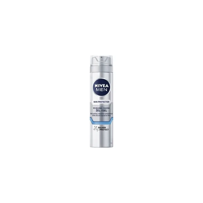 Nivea Men Skin Protection Shaving Gel Silver Protect 200ml