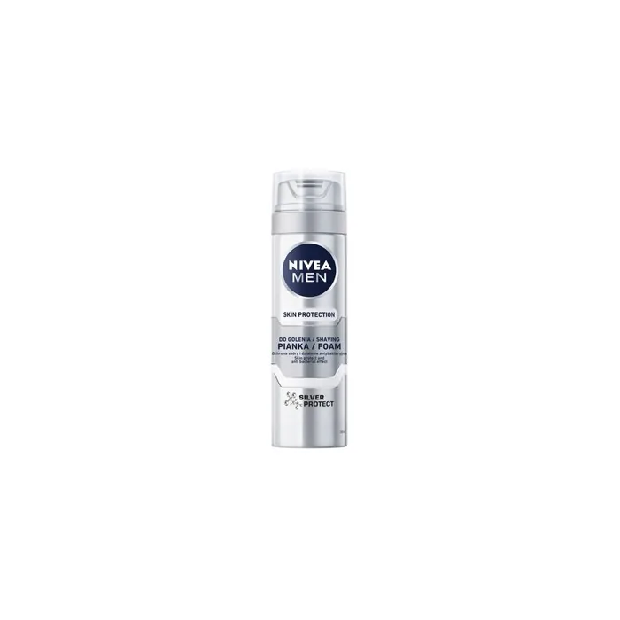 Nivea Men Skin Protection Shaving Foam Silver Protect 200ml