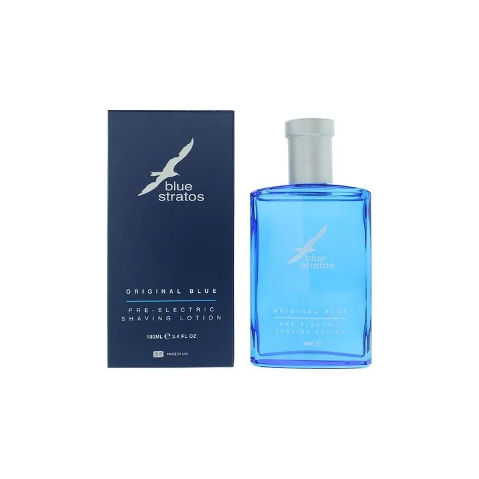 Blue Stratos Preelectric Shaving Lotion 100ml For Men