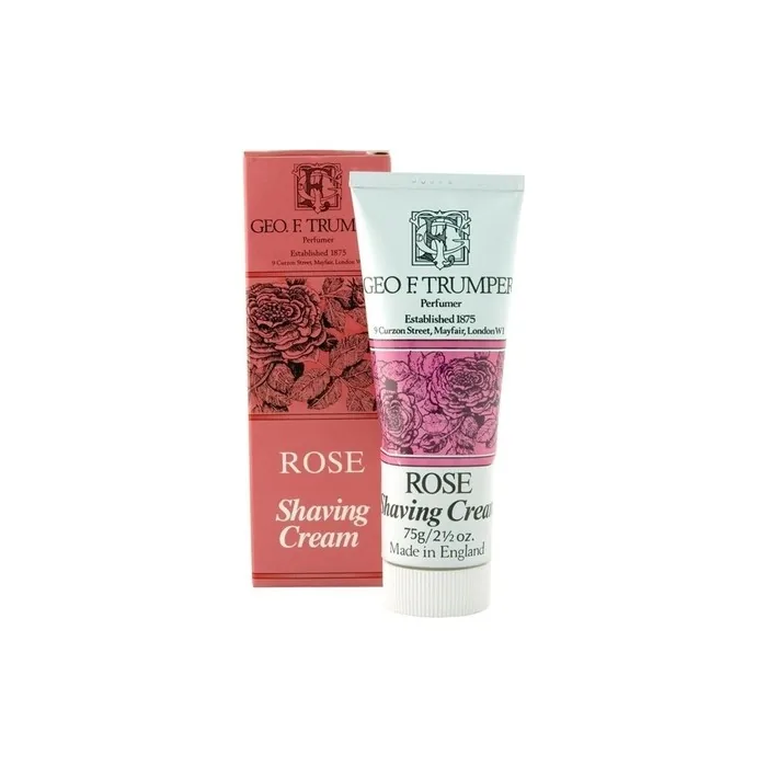 Geo F Trumper Rose Shave Cream 75gm Tube