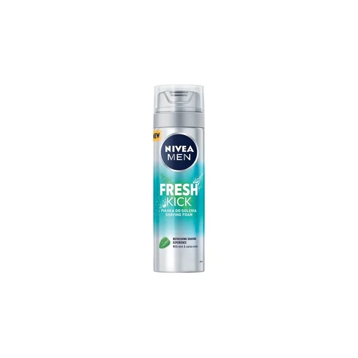 Nivea Men Fresh Kick Shaving Foam 200ml