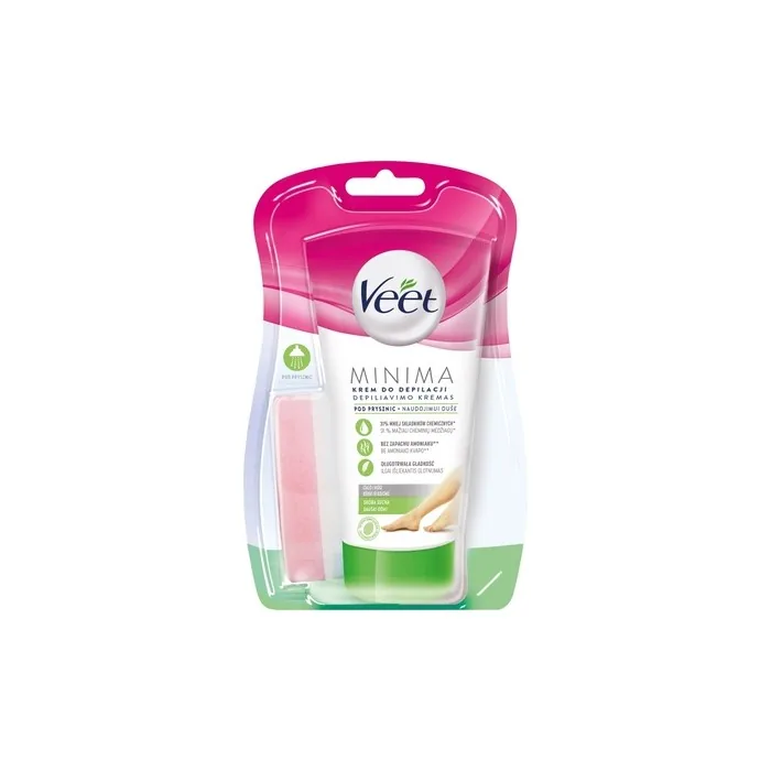 Minima Shower Depilatory Cream For Dry Skin 135ml