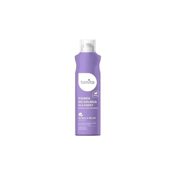 Miraculum Tanita Vegan Shaving Foam For Women Plum & Melon 200ml