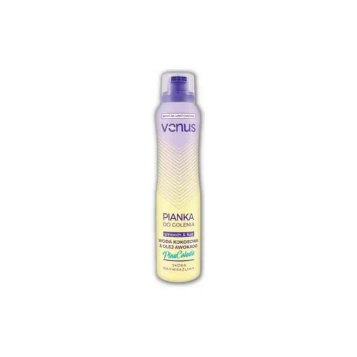 Venus Shaving Foam Pina Colada Coconut Water Avocado Oil 200 Ml