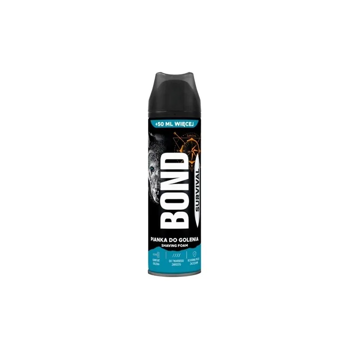 Bond Survival Shaving Foam 250 Ml A Premium Shaving Foam For A Smooth Shave