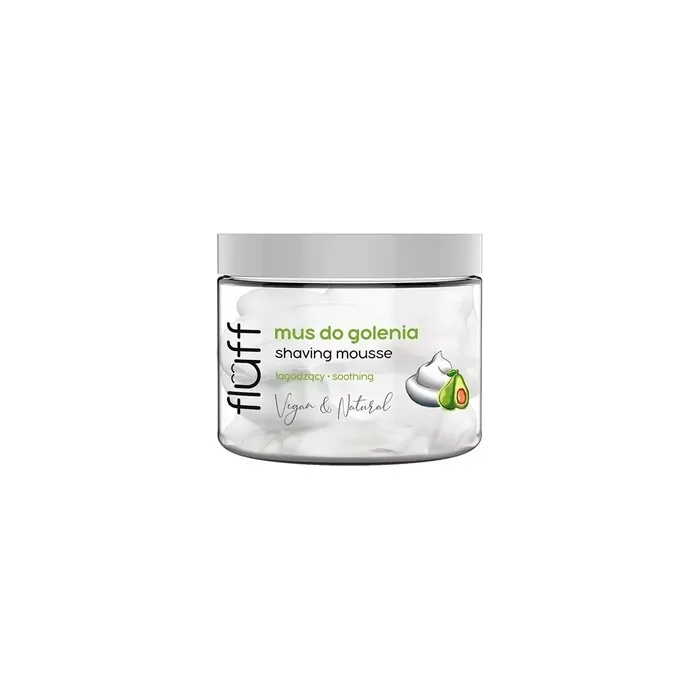 Fluff Super Food Shaving Mousse With Avocado And Niacinamide 200ml