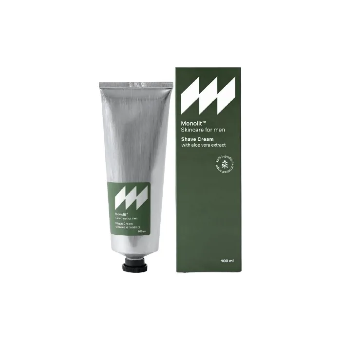 Monolit Shaving Cream With Aloe Extract For All Skin Types 100ml