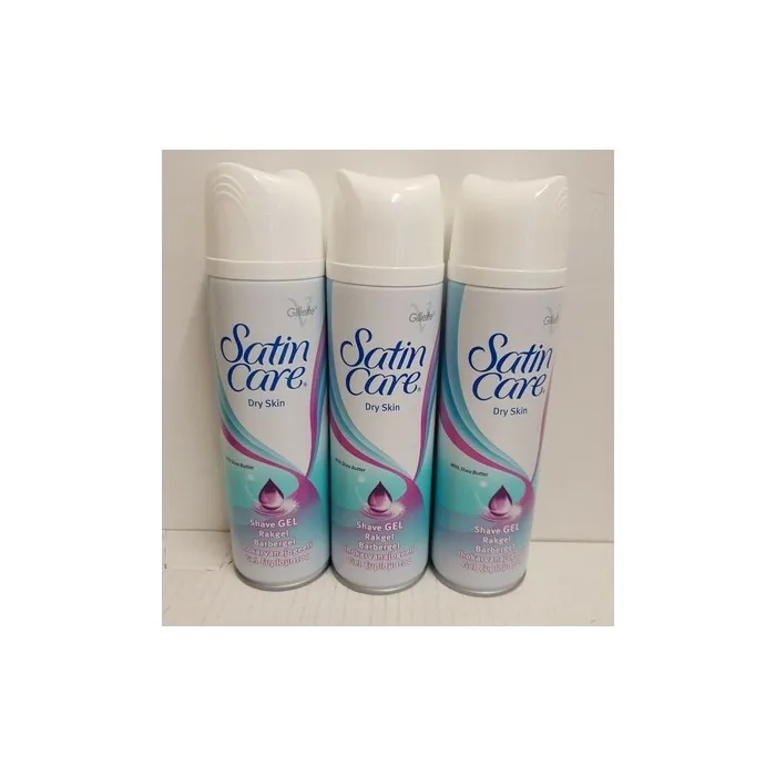 Gillette Satin Care Dry Skin Shave Gel with Shea Butter 200ml