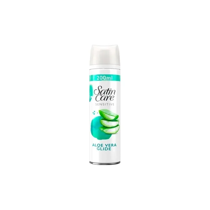 Gillette Satin Care Sensitive Aloe Vera Shaving Gel 200ml