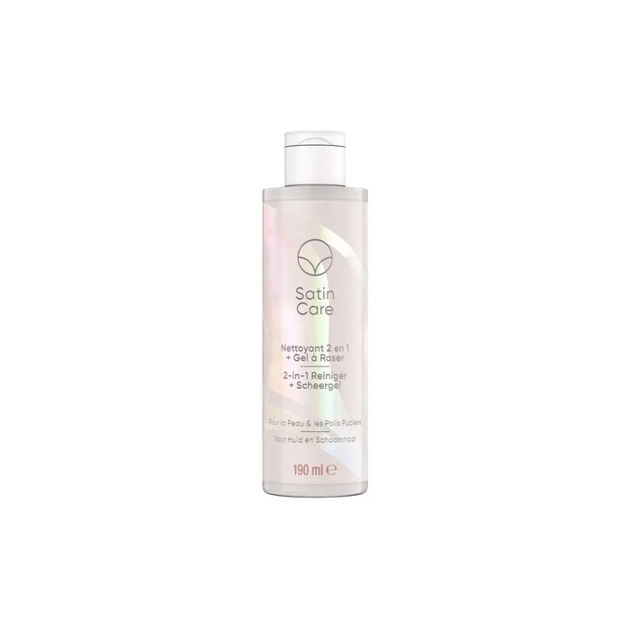 Gillette Venus Satin Care Skin & Pubic Hair 2 In 1 Cleanser And Shaving Gel