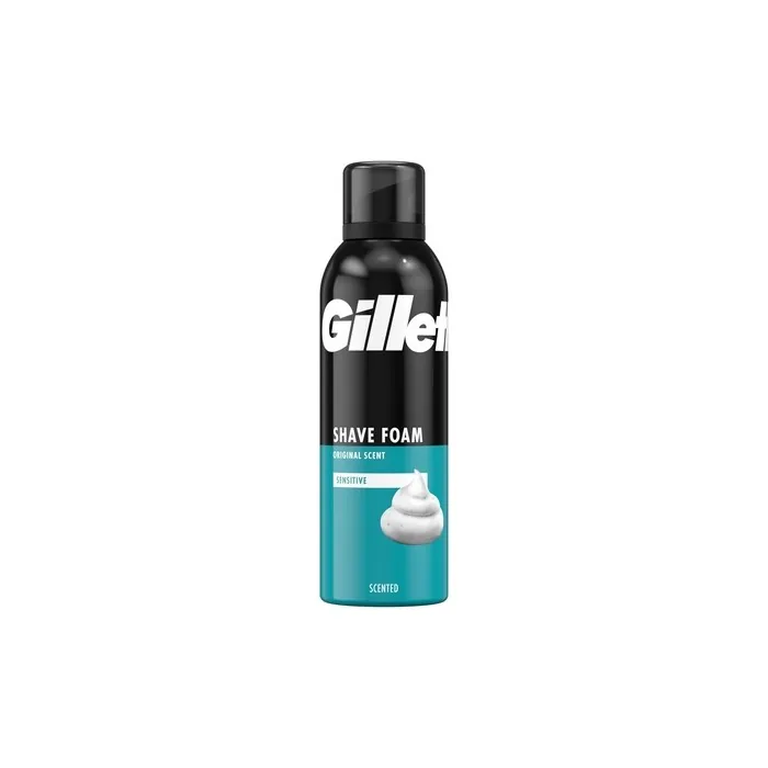 Gillette Shaving Foam For Sensitive Skin 200ml