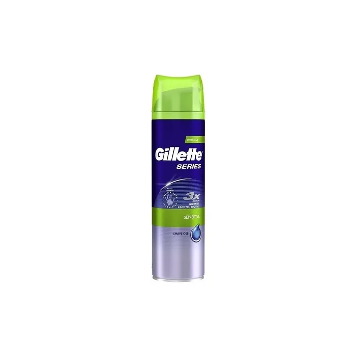 Gillette Series Sensitive Skin Shaving Gel with Aloe Vera 200ml