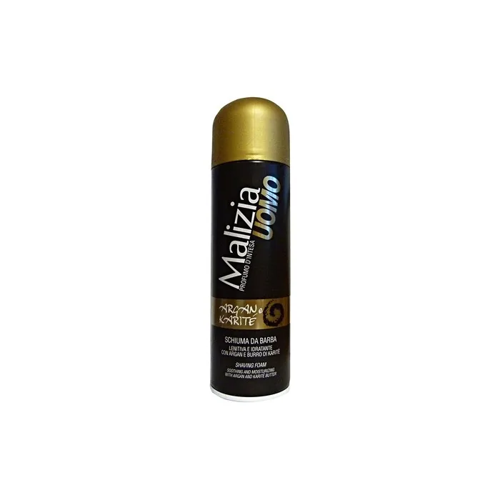 Malizia Uomo Shaving Foam with Argan and Shea Butter 300ml