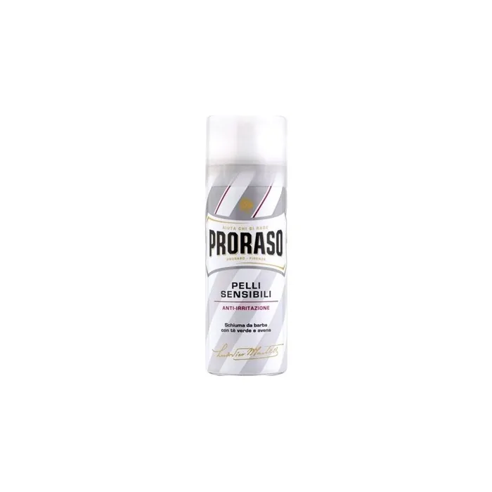 Proraso Sensitive Skin Shaving Foam For Men With Green Tea And Oat 300ml
