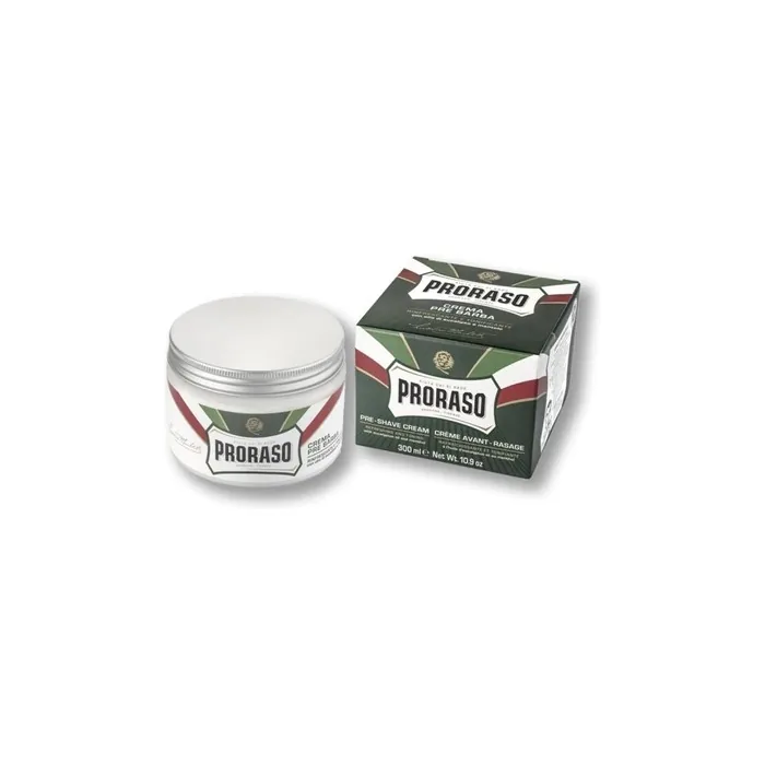 Proraso Professional Preshave Cream With Eucalyptus And Menthol 300ml Refreshing And Toning