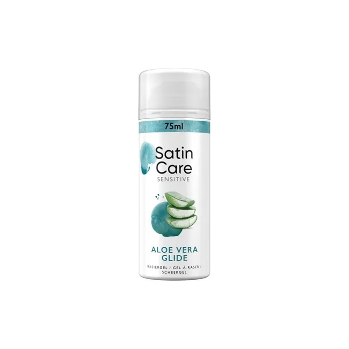 Gillette Satin Care Shaving Gel 75ml Aloe Vera