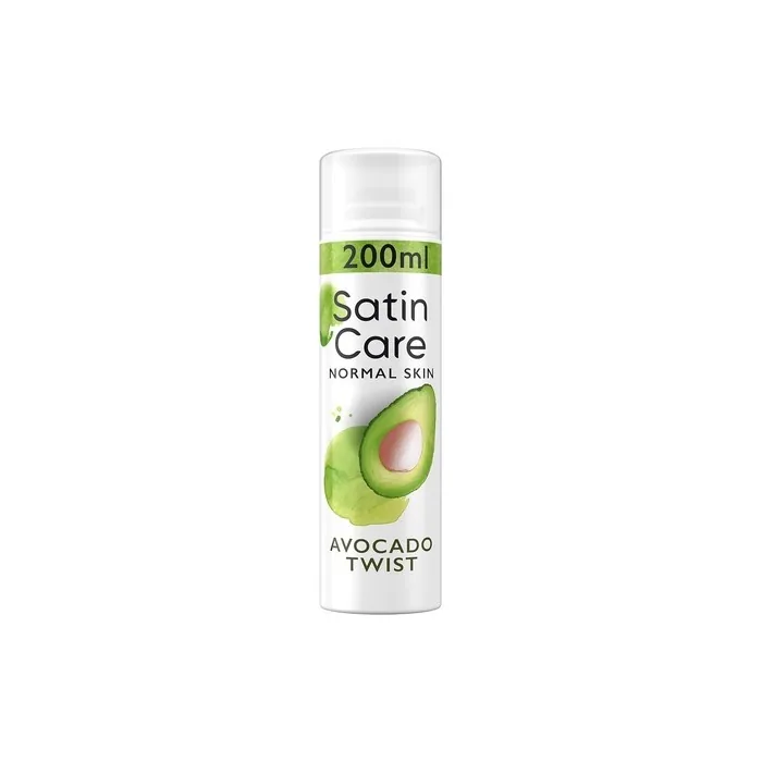 Gillette Satin Care Intimate Care Shaving Gel for Women 200ml Avocado Twist
