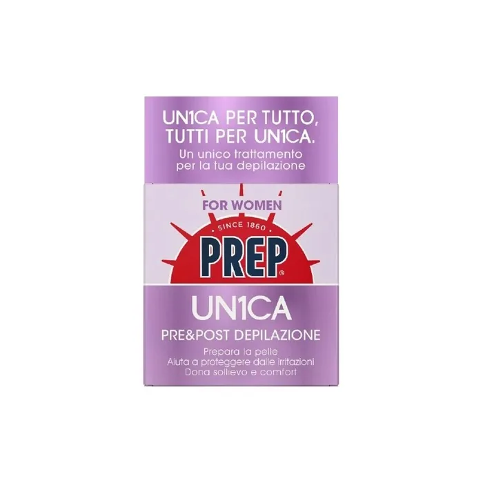 Prep Unica Pre & Post Hair Removal Cream for Women 75ml