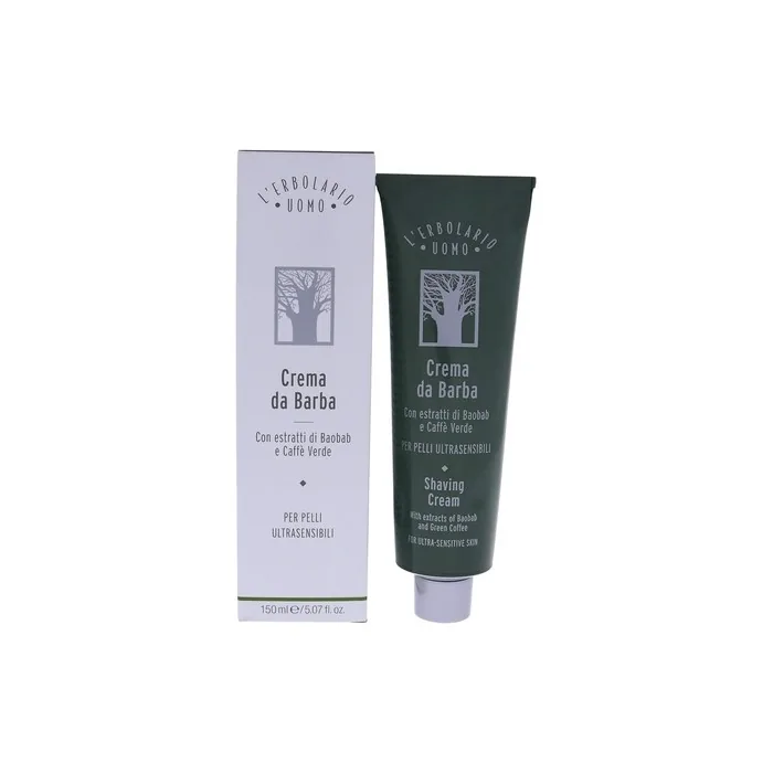 L'Erbolario Baobab Man Shaving Cream 150ml
