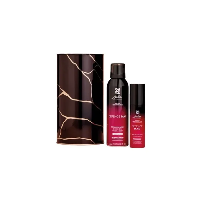 BioNike Defence Man Gift Set - Shaving Foam 200ml + Revitalizing Gel Cream 50ml