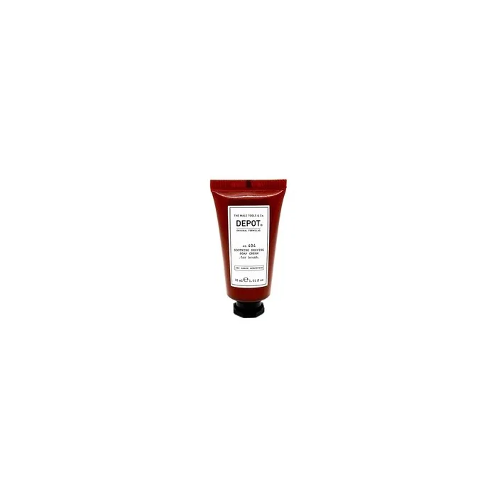 DEPOT 404 Soothing Shaving Soap Cream for Brush 30