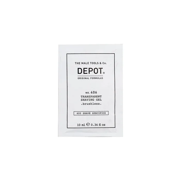 Depot 400 Shave Specifics No 406 Menthol Softening And Refreshing Shaving Gel 10 Ml