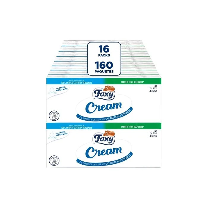 Foxy Handkerchiefs Cream
