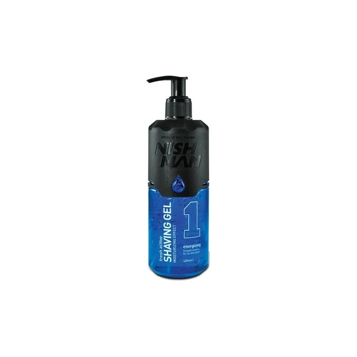 Nishman Shaving Gel Fresh Active Energizing 400ml