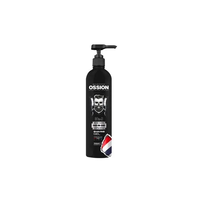 Morfose Ossion Clear Shaving Gel Moisturizer and Nourisher 23.67 fl oz