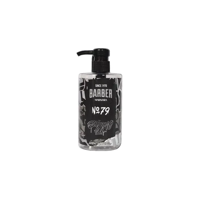 Marmara Barber Shaving Gel No.79 500ml - Transparent Non-Foaming Gel