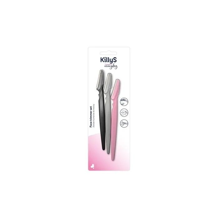 Killys Eyebrow And Face Hair Trimmer Set Of 3