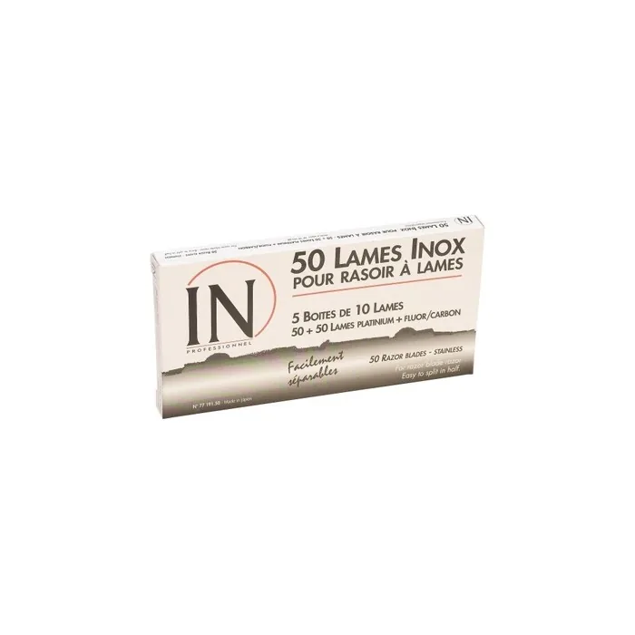 Sibel Box Of 5 Cases With 10 Double Blades