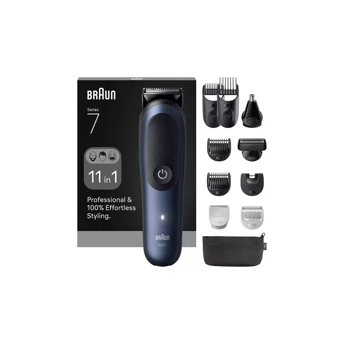 Braun Series 7 Allinone Grooming Kit 11 In 1 Black Deep Blue