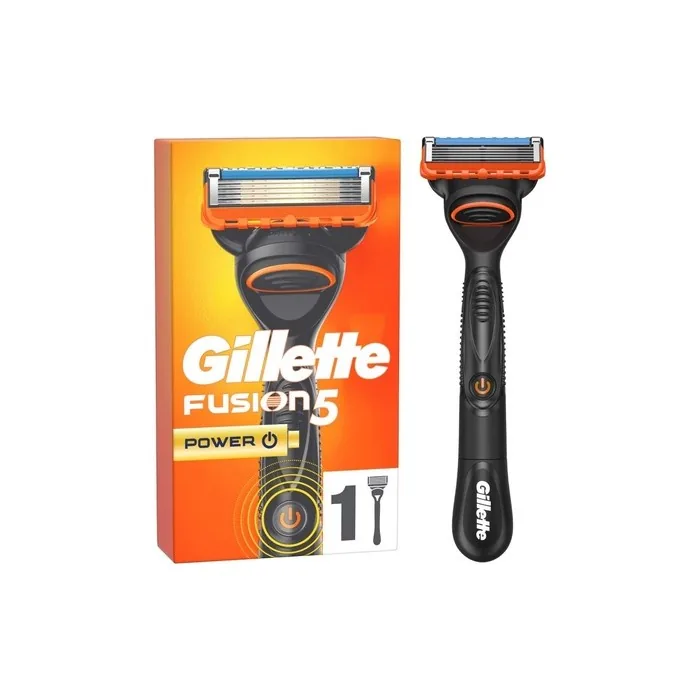 Gillette Fusion 5 Power Men's Wet Razor with 1 Razor Blade 5-Way Blade