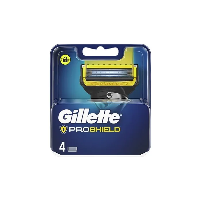 Gillette Fusion Proshield Charger With 4 Replacement Blades