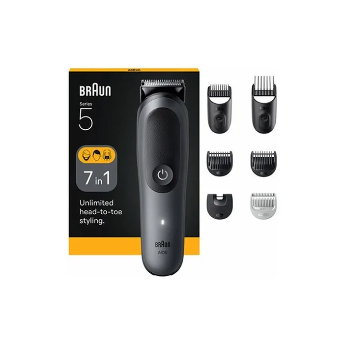 Braun Series 5 Aio5520 Grey 7in1 Multi Groomer