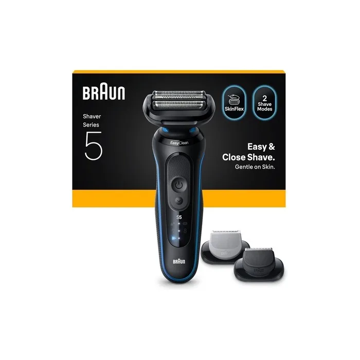 Braun Series 5 Electric Shaver for Men with 50 Min Battery Life