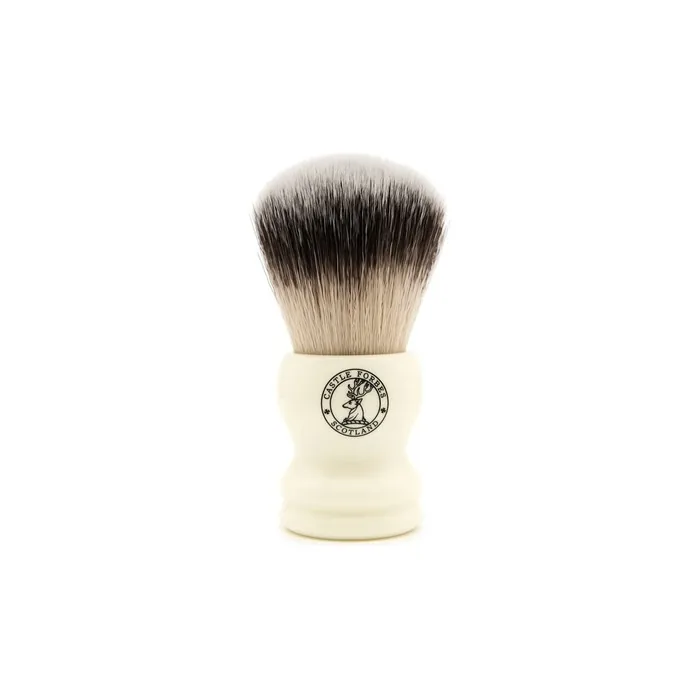 Castle Forbes Synthetic Ivory Shaving Brush