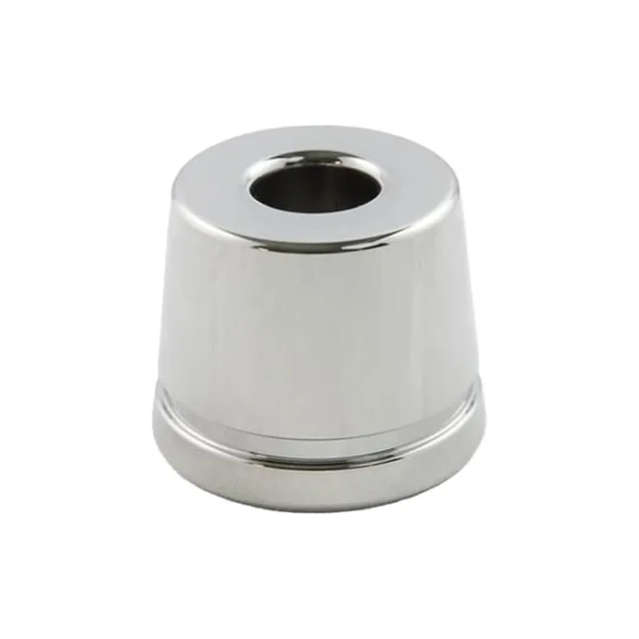 Rockwell Premium Chromed Brass Safety Razor Stand - White Chrome