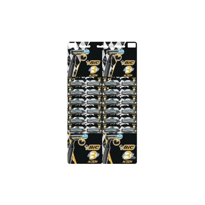 Bic Advanced Triple-Action Shaving Razors Set 24 Count
