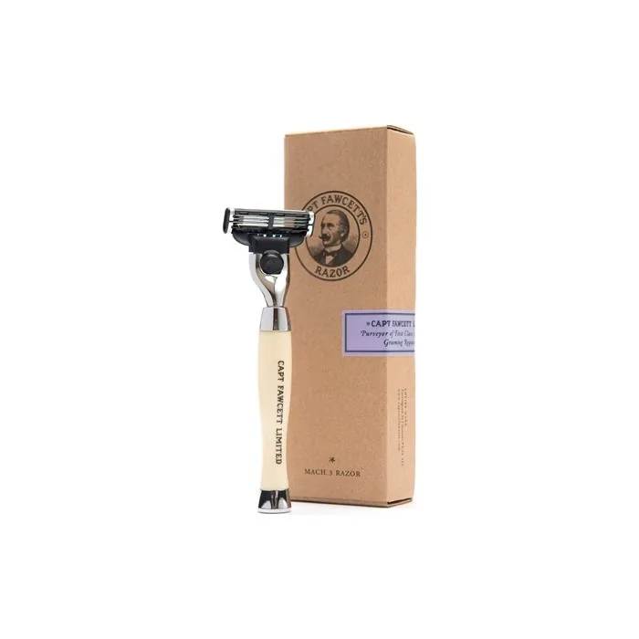 Captain Fawcett's Finest Hand Crafted Mach 3 Safety Razor