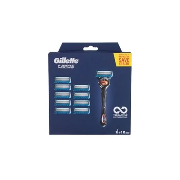 Gillette Fusion Proglide Set Shaver With Spare Blades Proglide Flexball Shaver 10 Spare Heads